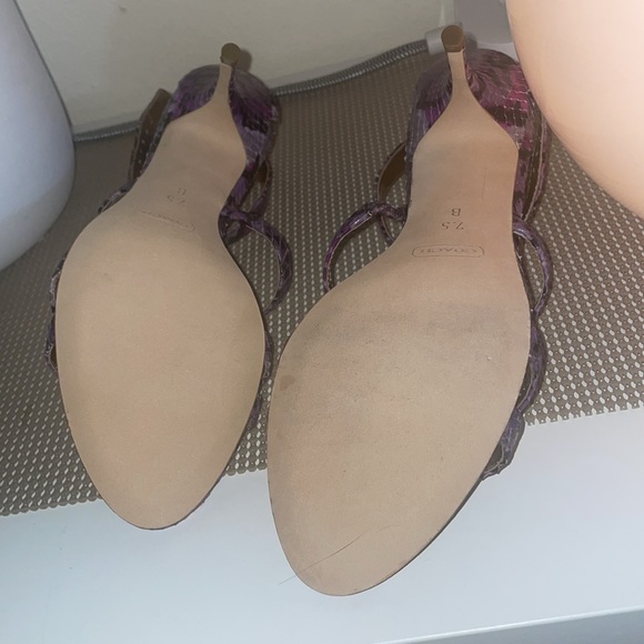 COACH, NEW,  Python Heels - Picture 7 of 11